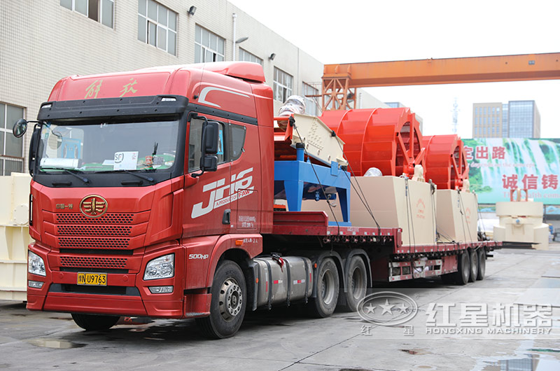 輪式洗沙機發(fā)貨 輪式洗沙機發(fā)貨