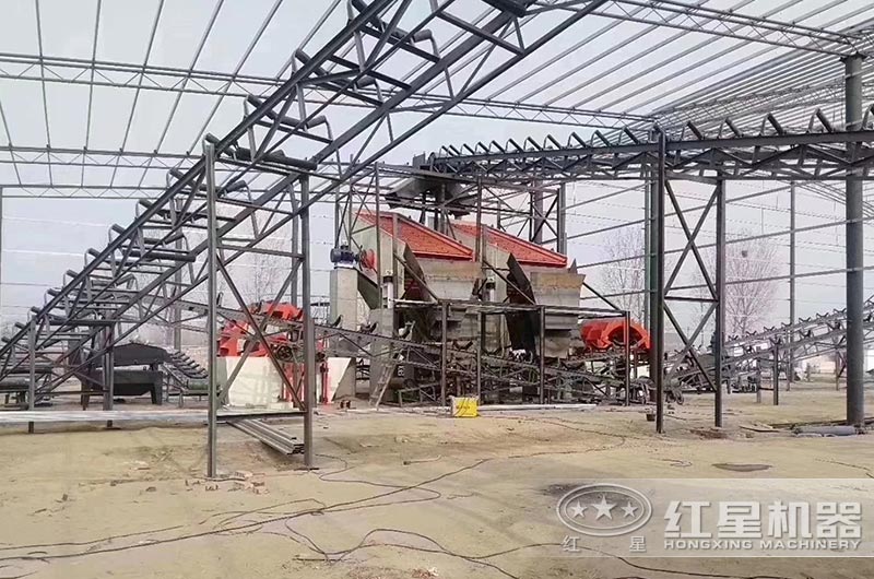 洗砂機作業(yè)現(xiàn)場實拍 洗砂機作業(yè)現(xiàn)場實拍