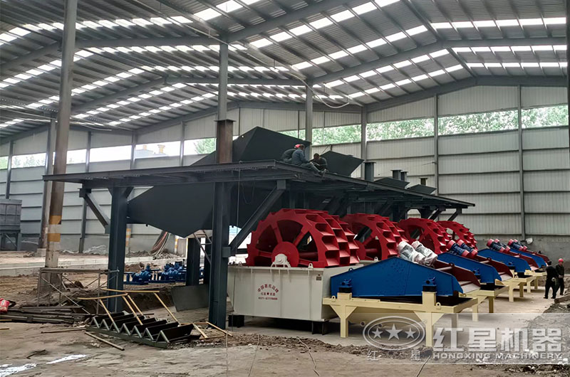 帶細沙回收功能的水輪式洗砂一體機 帶細沙回收功能的水輪式洗砂一體機