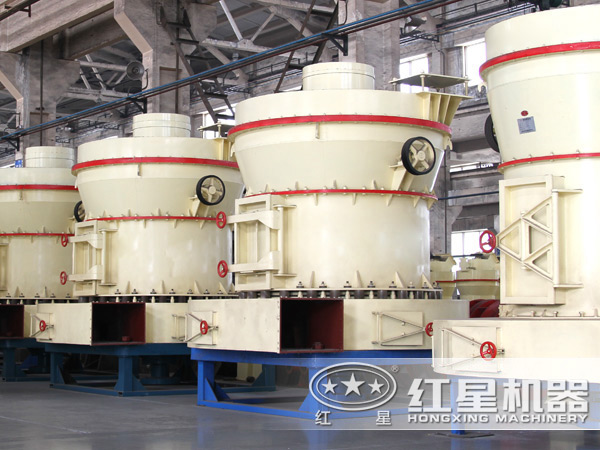 石膏磨粉機(jī)車(chē)間