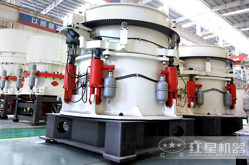 圓錐破四個(gè)不同規(guī)格的腔型隨意切換，產(chǎn)品粒度范圍大