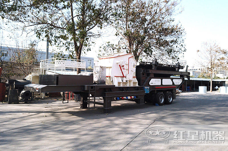 移動反擊破粒型好，可做中細碎處理